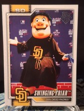 2026 Topps Celebration Swinging Friar Mascot #M-29 Mascot Card San Diego Padres 
