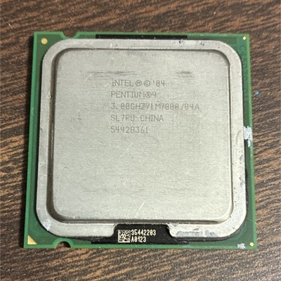 Intel Pentium 4 3.00GHz 1MB 800MHz Socket 775 SL7PU CPU Processor