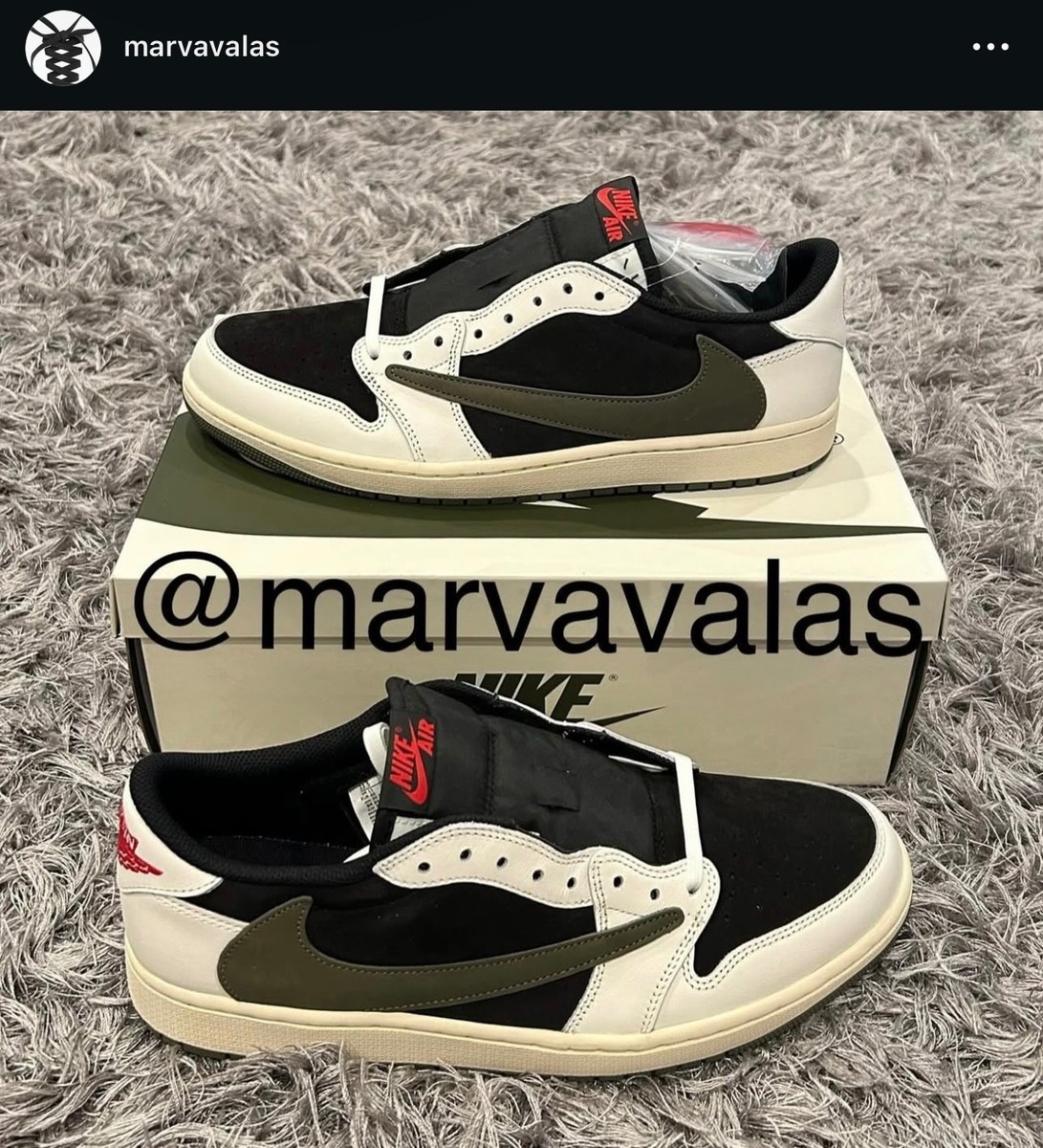Travis × Nike Air Jordan 1 Low OG Jordan 1 Retro Low OG SP Fragment x Travis Scott Men's