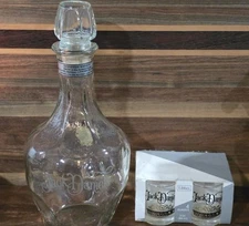 Vintage Jack Daniels The Mystery of the Belle of Lincoln Bottle Decanter 1979