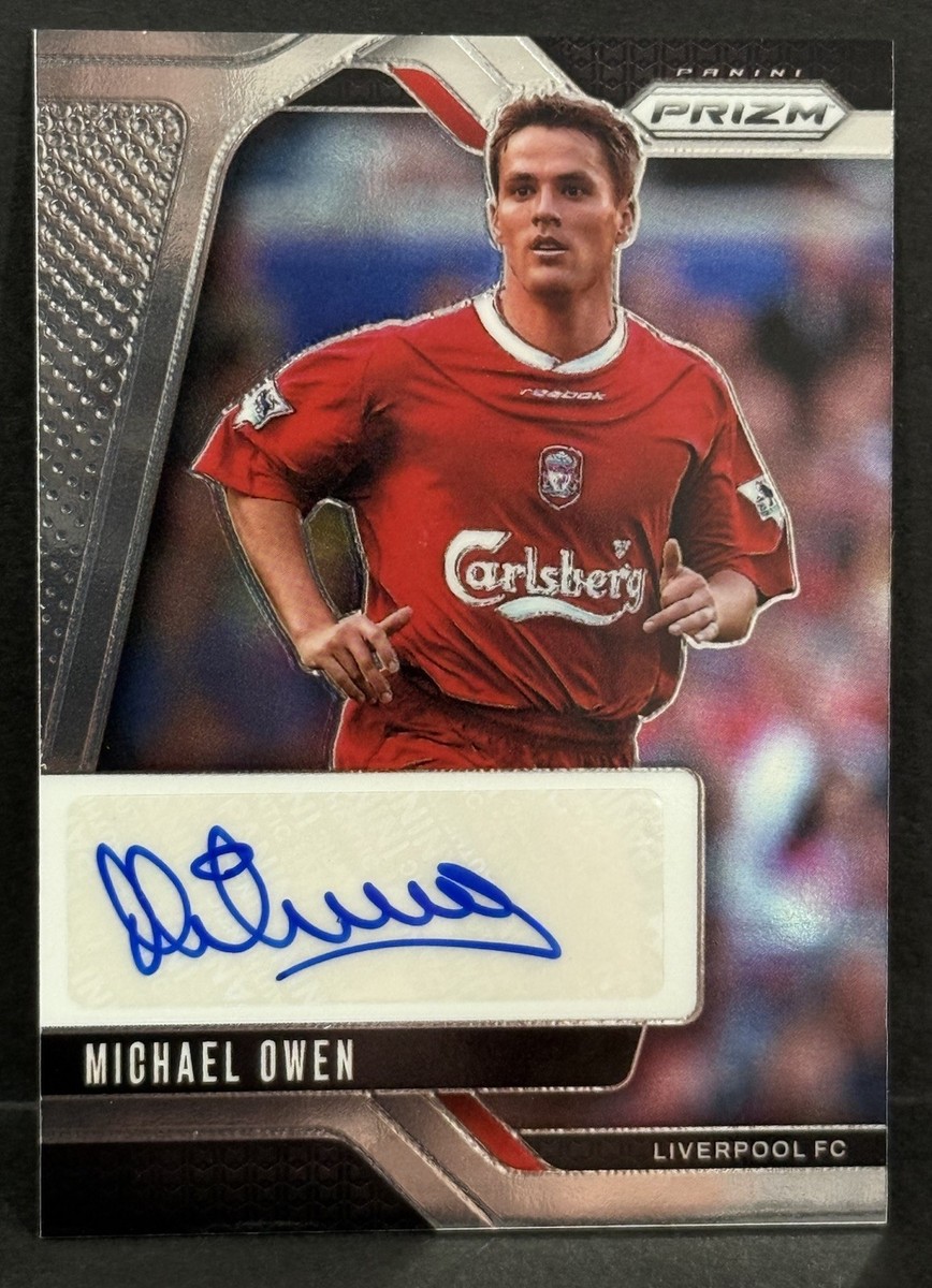 世界3枚限定！PANINI MICHAEL OWEN PSA AUTO10 2024-25 Prizm EPL Premier League Liverpool Legend Michael