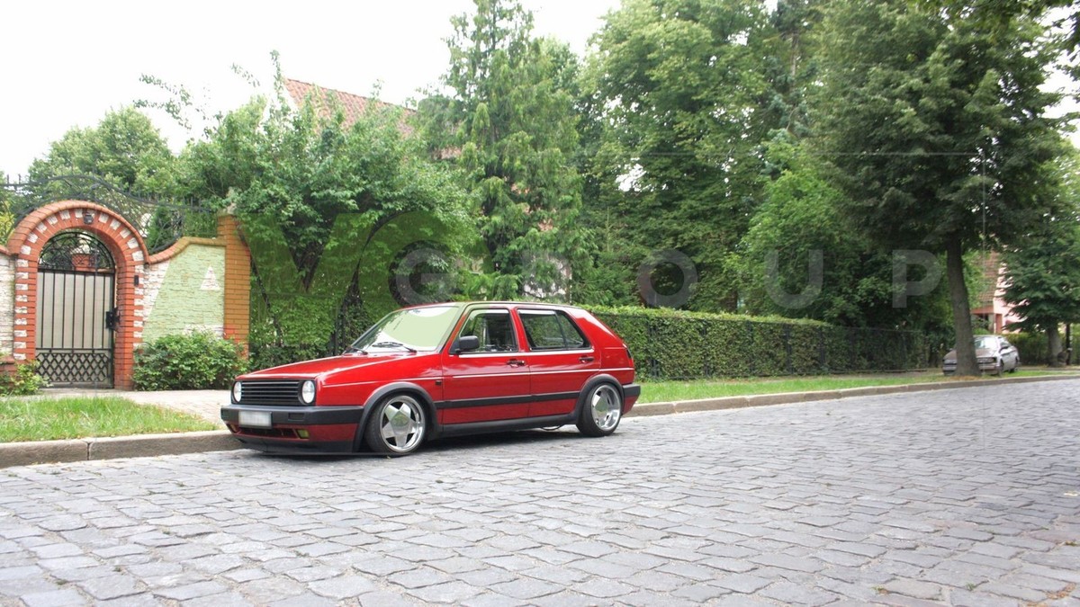 GTI Front Big Bumper Spoiler Lip for VW Golf 2 / Jetta 2 1983-1992