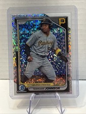 2024 Bowman Chrome Prospects Mini-Diamond Refractor Termarr Johnson #BCP-24 (20)
