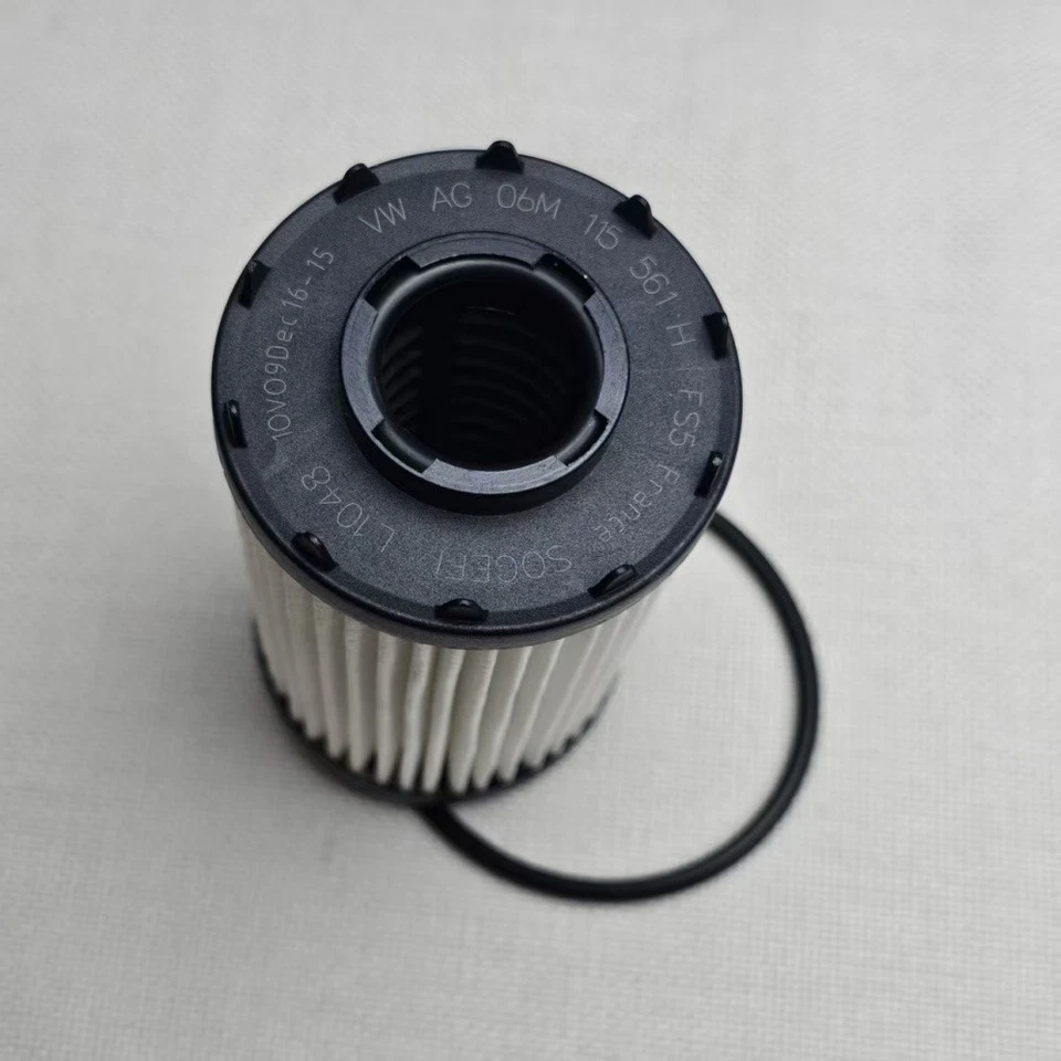 Filtro de aceite de motor Audi con junta 06M198405F OEM Foto 3 de 4