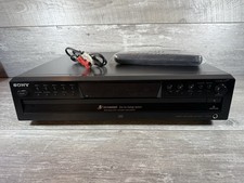 Sony CDP-CE375 5 Disc CD Carousel Changer Player With Remote Tested System