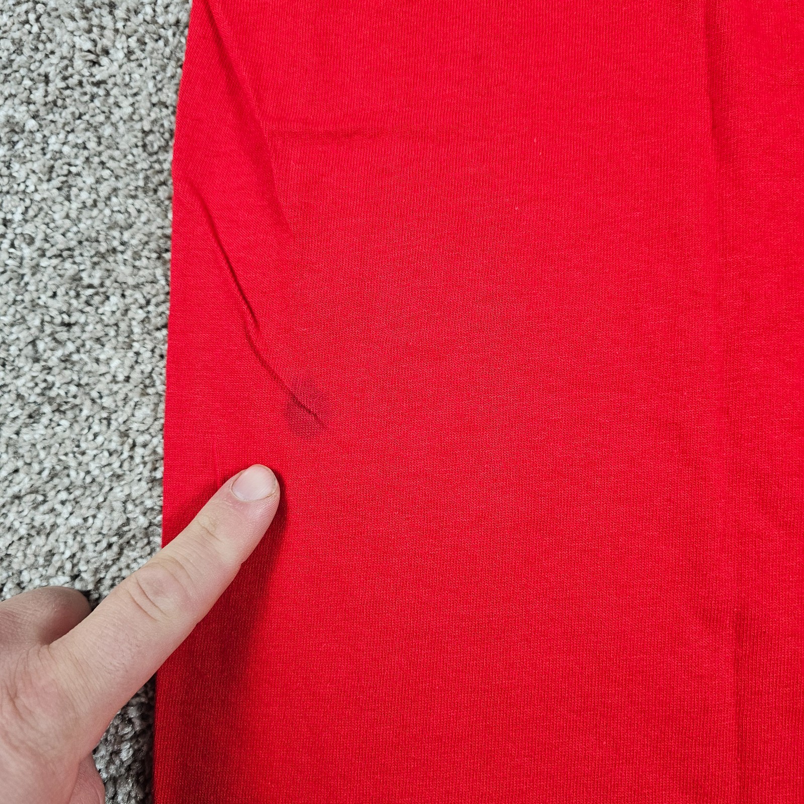 Vintage ODM Shirt Mens Medium Red My Sacks Are Bigger Y2K Peanut Monkey Funny