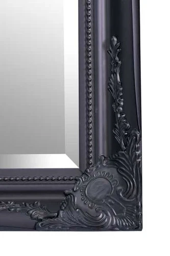 Extra Large Mirror Classic Full Length Long Black 6Ft7 X 4Ft7 201cm X 140cm - Picture 7 of 7