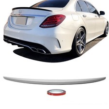 Kofferraumspoiler Heckspoiler +Montagekit 3M passend für Mercedes W205 + AMG C63 Kofferraumspoiler Heckspoiler +Montagekit 3M passend für Mercedes W205 + AMG C63