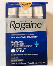 Rogaine Men's 5 Minoxidil Topical Treatment 3 Month 2.11 ozDMGD VIEW PICS 04/26