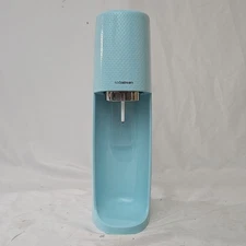 SODASTREAM Fizzi SPT-001 Sparkling Water Soda Maker Machine Icy Blue W/Tank