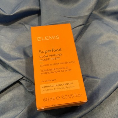 ELEMIS Superfood Glow Priming Moisturizer 60ml/ 2 oz New