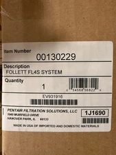 New Follett FL4S Water Filter System 00130229 Complete New Kit