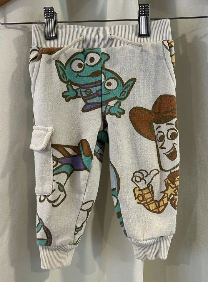 Pixar Toy Story Kid Sweatshirt Buzz Lightyear Hoodie Toddler Size 12 Months - Image 2 of 4