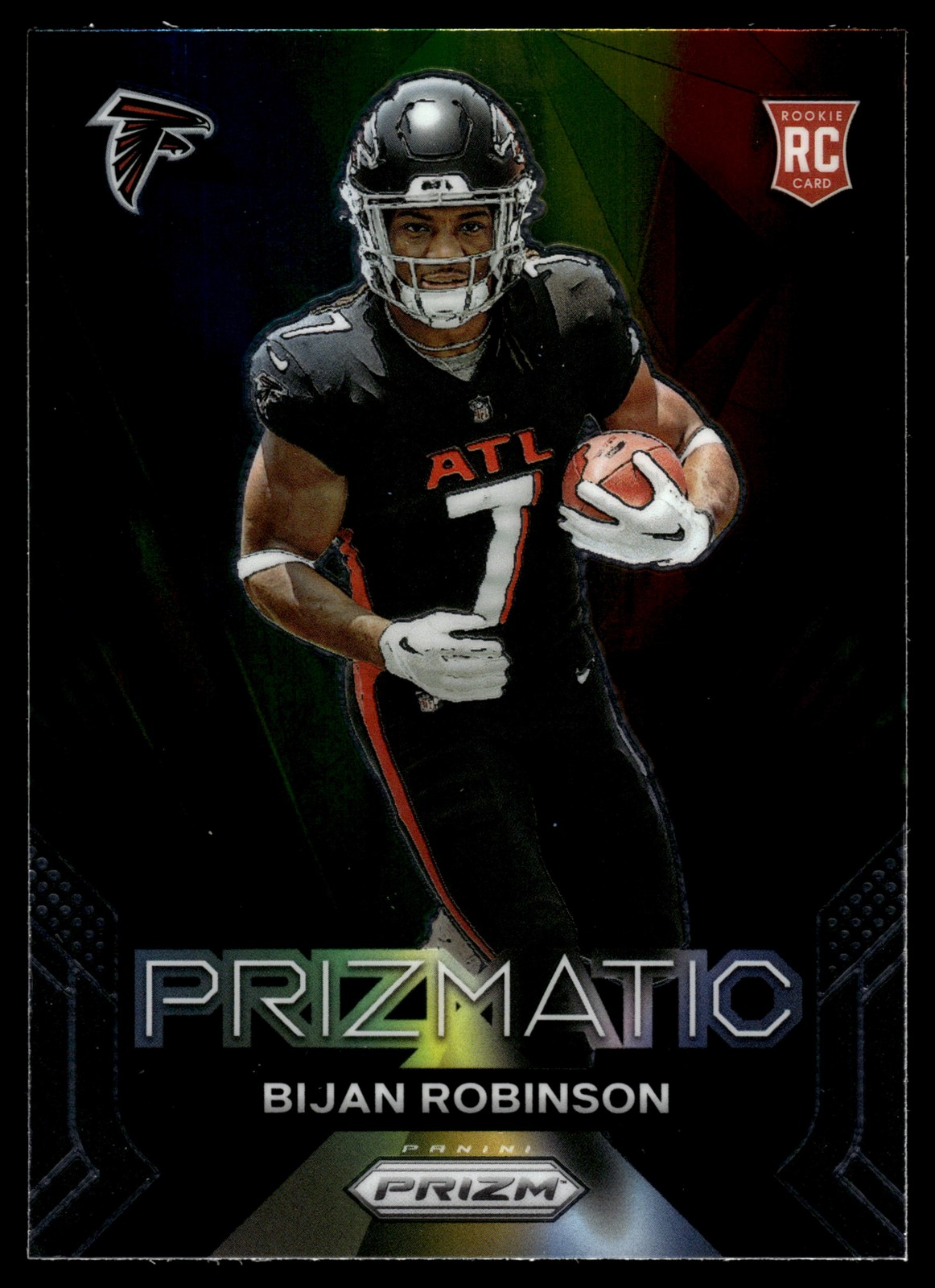 2023 Panini Prizm #19 Bijan Robinson Prizmatic (RC)