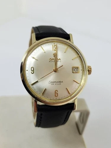 Vintage 14k GF OMEGA SEAMASTER DEVILLE Automatic Watch Cal 560* KL6292* EXLNT