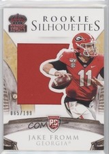 2020 Chronicles Draft Picks Crown Royale Collegiate Silhouettes Jake Fromm 2qw