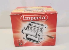 Imperia Pasta Machine Roller SP 150 Chrome Made In Italy Fettuccine i Pasta New