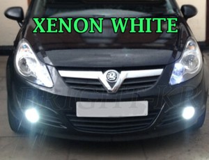 2x LED Xenon White Sidelight Bulbs – 6000K W5W/168/T10 – CANbus Compatible For Vauxhall Corsa C & D