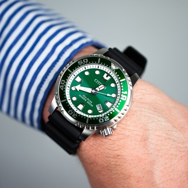 Citizen Promaster Eco-Drive Green Men's 