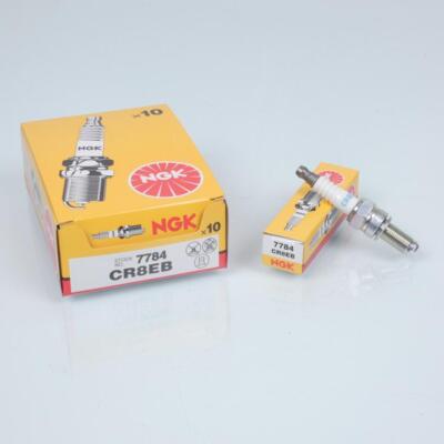 NGK CR8EB Spark Plug (7784) For Piaggio Vespa GTS, MP3, ET4, Beverly, X7, X8, X9, Zip