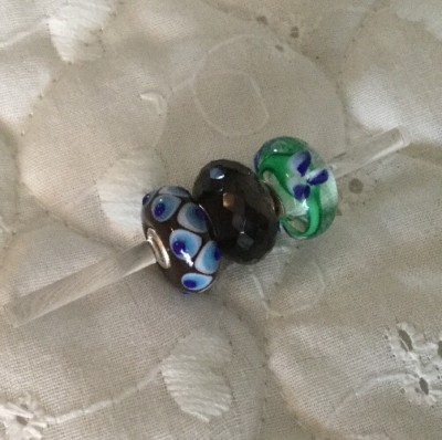 AUTHENTIC TROLLBEADS Smoky Quartz Set/Lot
