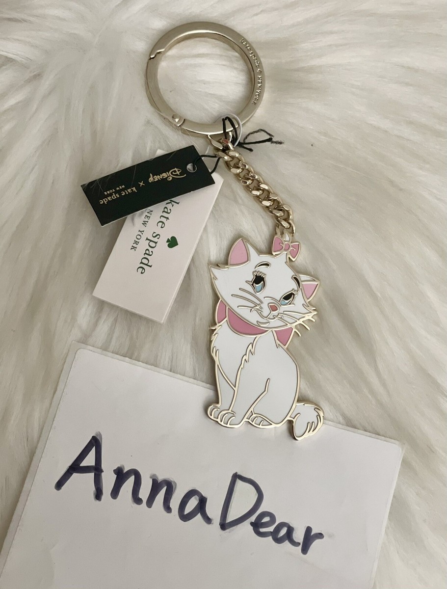 NWT Disney x Kate Spade New York Aristocats Keychain Limited
