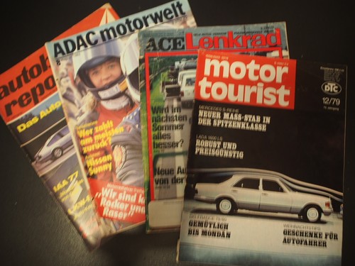 Konvolut Automobilclub-Zeitschriften 1977-1982: ADAC Motorwelt, ACE-Lenkrad, DTC