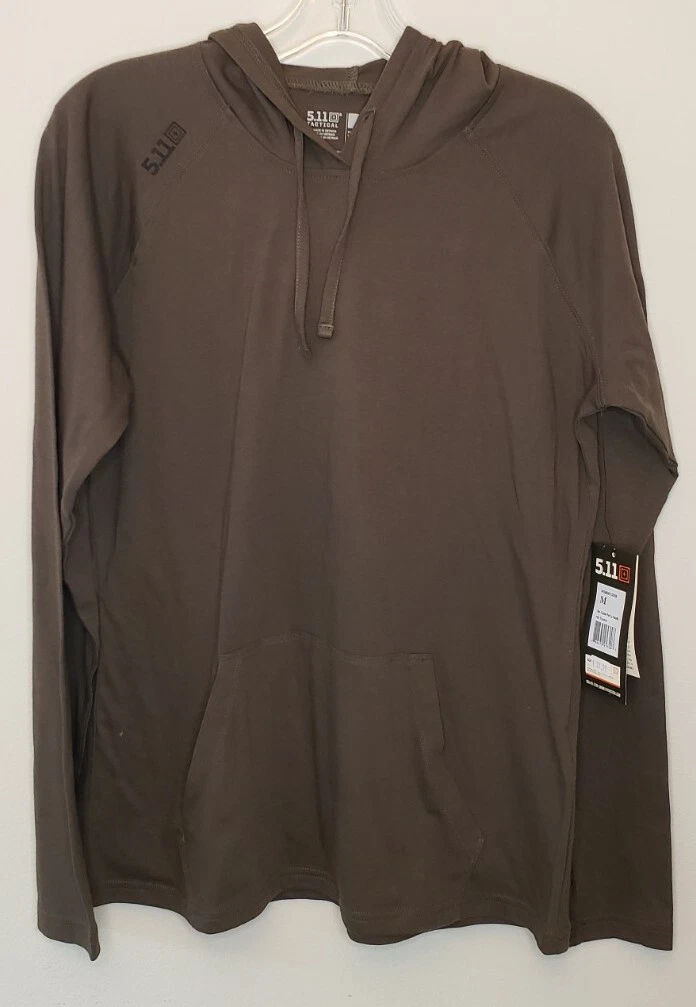 5.11 Tactical Women Cruiser Performance Long Sleeve Hoodie Tundra Women s Medium