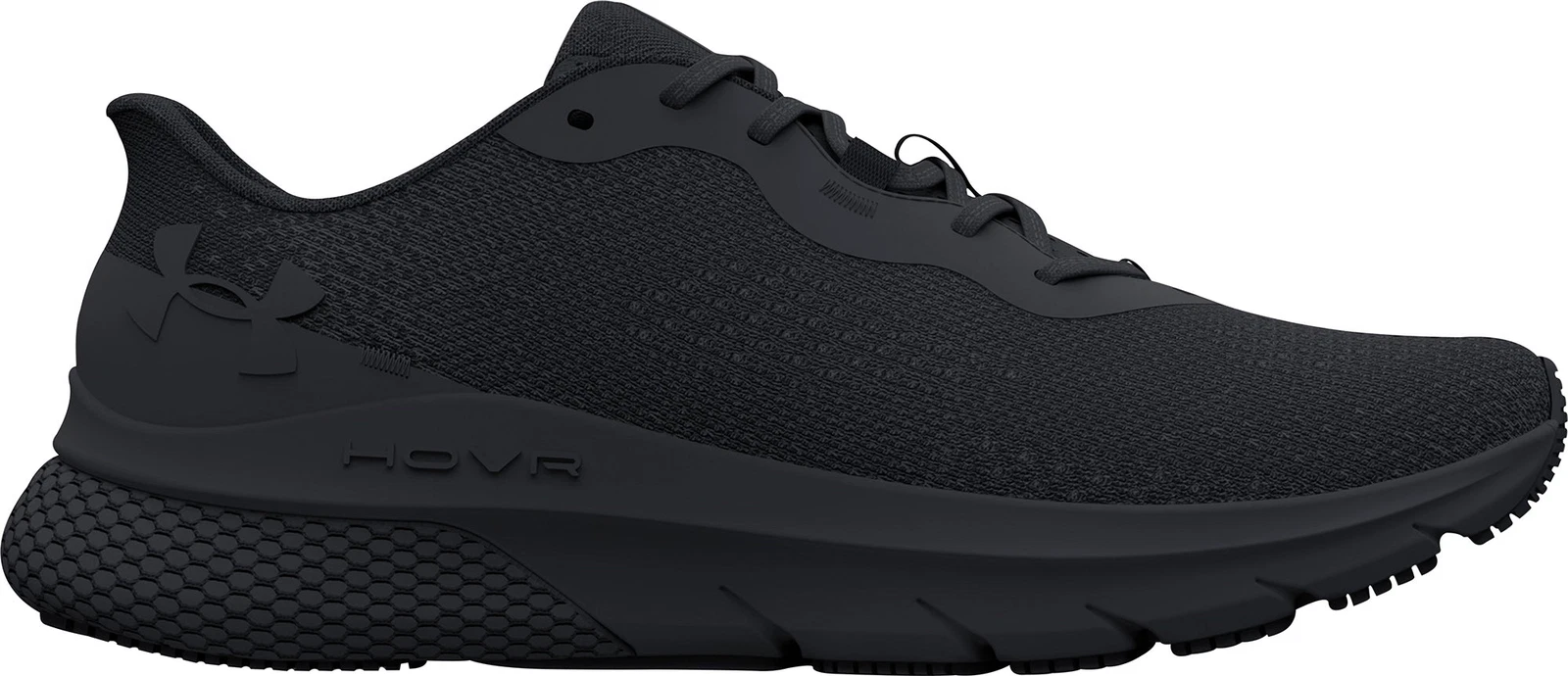 Under Armour HOVR Turbulence 2 Mens Running Shoes Black Cushioned Run Trainers