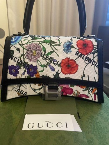 floral balenciaga bag