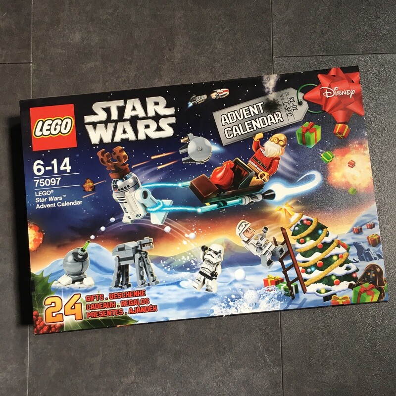 LEGO Star Wars 75097 Calendrier de l'Avent pour enfants et adultes