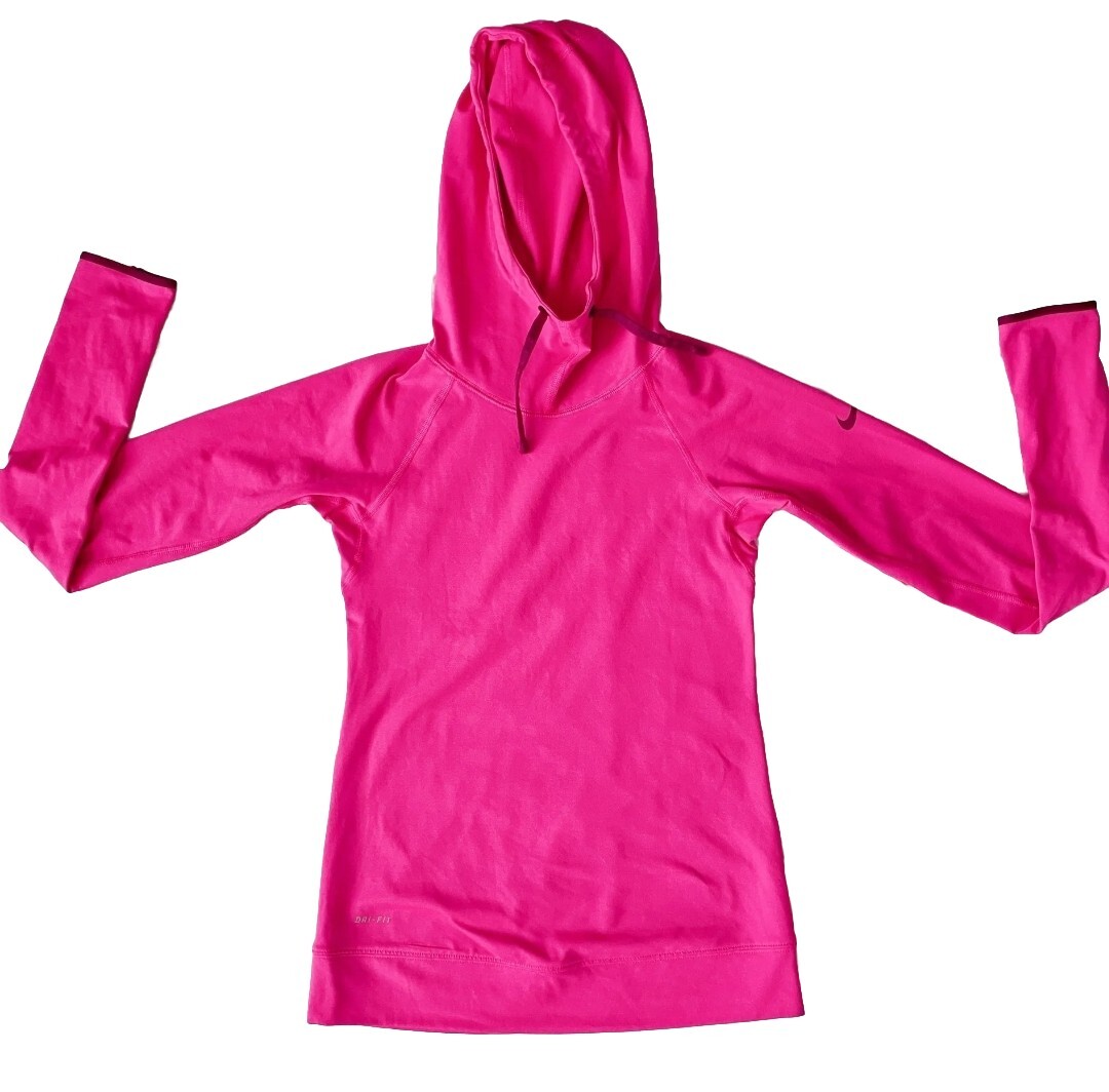 Nike Pro Hyperwarm Women’s Limitless Pullover Hoodie 548766-668, Pink Size  XS