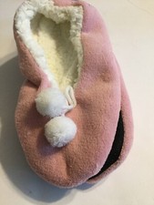 New Sherpa Lined Cozies Slippers - Pink - S/M 6-7.5