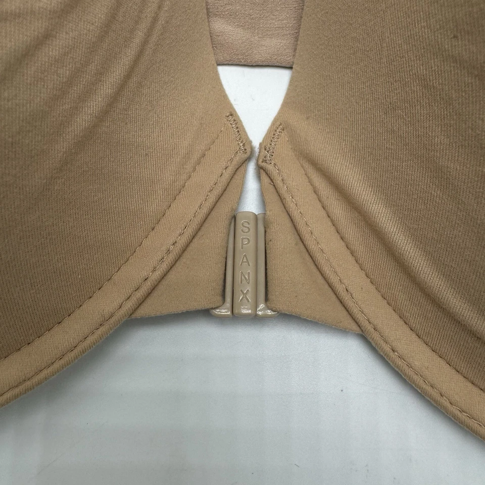 Sujetador Spanx Bra-llelujah Cobertura Completa Talla 40DD Beige Tostado Con Aros Foto 2 de 4