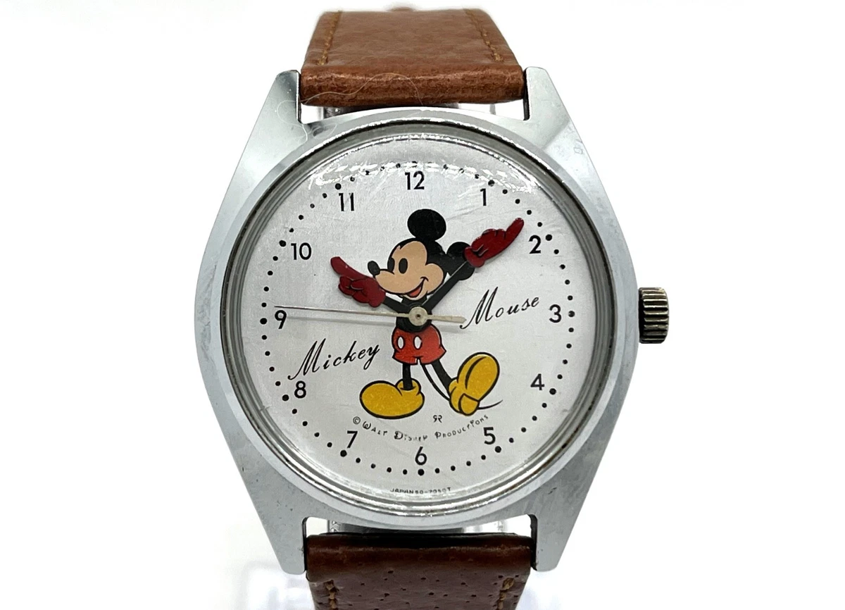 Mickey mouse hand watch clearance