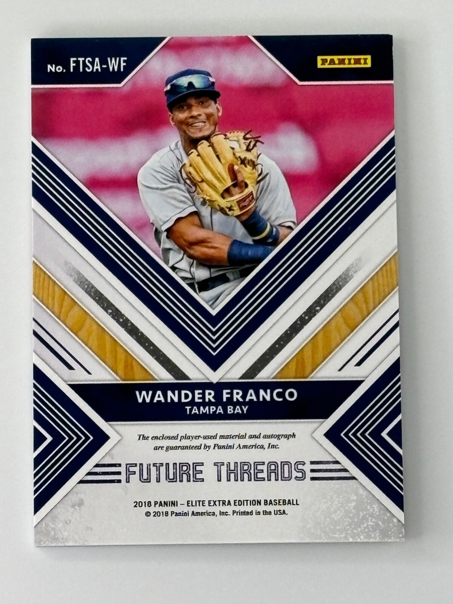 2018 PANINI ELITE EXTRA EDITION WANDER FRANCO AUTO PATCH 38/49 2018 PANINI ELITE EXTRA EDITION WANDER FRANCO AUTO PATCH 38/49