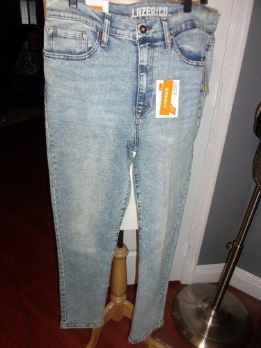 NWT LAZER MEN'S SKINNY FLEX TECH JEANS 