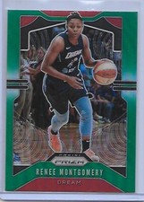 2020 WNBA Prizm Green #371 RENEE MONTGOMERY ATLANTA DREAM
