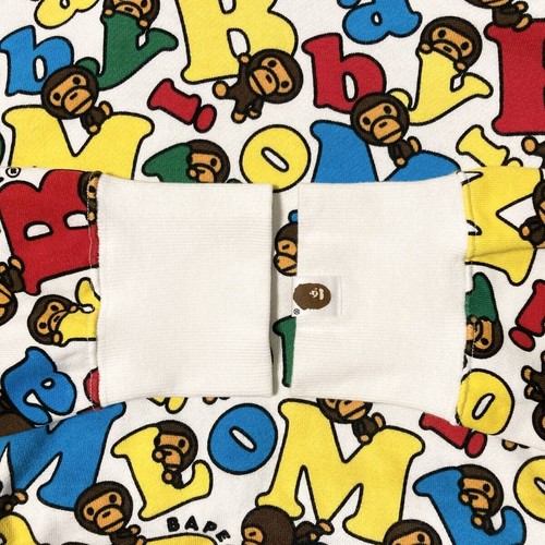 BAPE MILO LOGO pullover hoodie A Bathing Ape Size XL - Picture 5 of 7