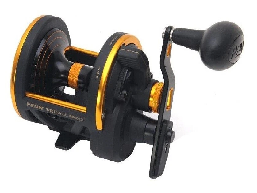 Penn Squall Lever Drag 60 LD LH - Multirolle mit Schibebremse