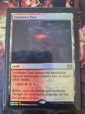 MTG - (VOW) Innistrad: Crimson Vow - Sundown Pass (Foil)