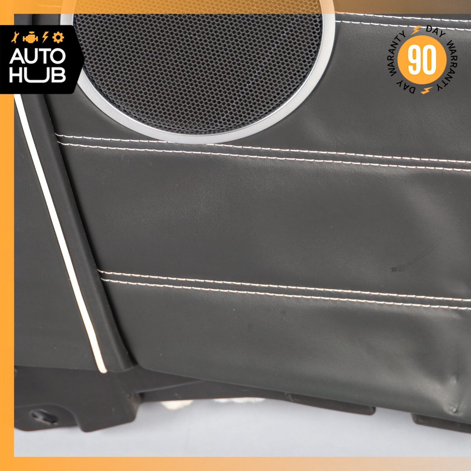 2011 Bentley Continental GTC Rear Right Side Interior Door Panel Black OEM 59k