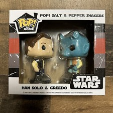 Funko Pop HAN SOLO AND GREEDO! Hogar NUEVO Salero y Pimentero Contrabandistas Recompensa