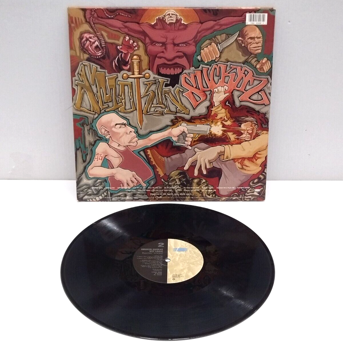 Smokin Suckaz Wit Logic - Playin' Foolz LP 1993 US ORIG Epic