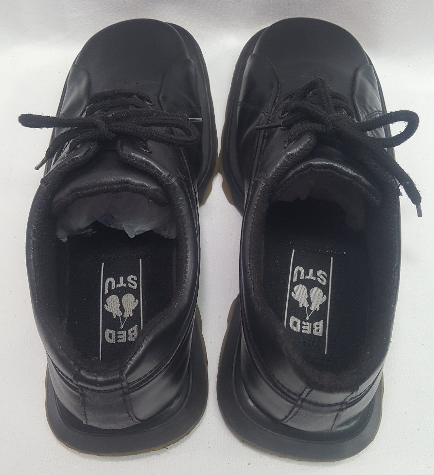 BED STU MEN\'S Black Leather 8-M /41 Oxford Shoes Bed Stu Men main image 3