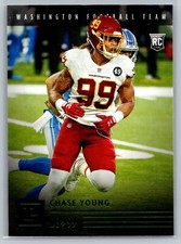 Panini Chronicles Panini Green Foil 2020 #PA-35 Chase Young RC Washington