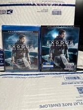 NEW EXODUS GODS AND KINGS ON 3D+2D BLU-RAY+DIGITAL HD W-BEST BUY SLIP! SEALED