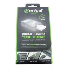 Digipower - RF-TC-55F Travel Charger for most FUJIFILM Digital Cameras - Black