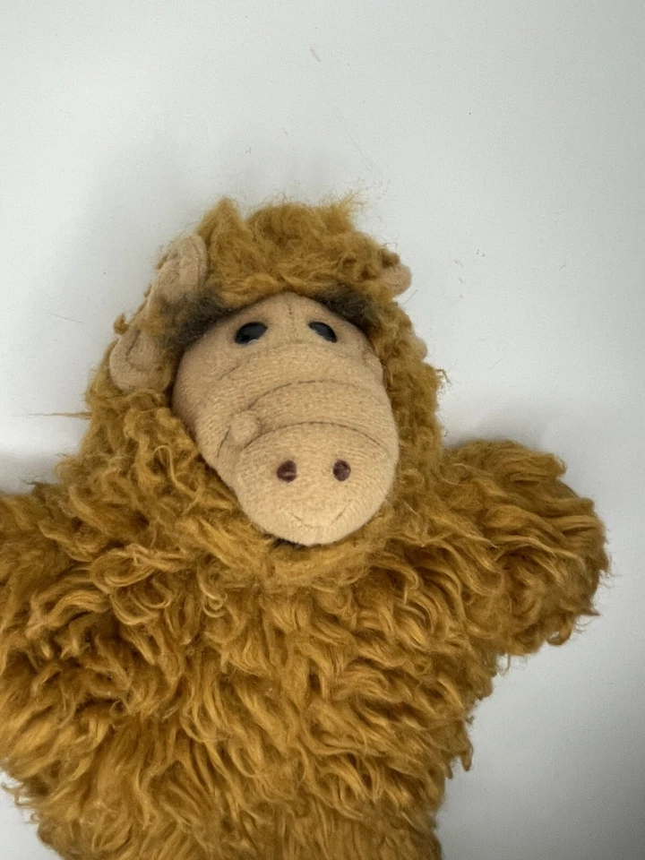 Vintage ALF  1988 Plush Hand Puppet Alien Toy 11" 80’s TV - Image 2 of 4