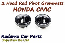 2 Two Honda Civic Crx 1988-2000 Hood Prop Rod Pivot Grommet 2 Two Honda Civic Crx 1988-2000 Hood Prop Rod Pivot Grommet